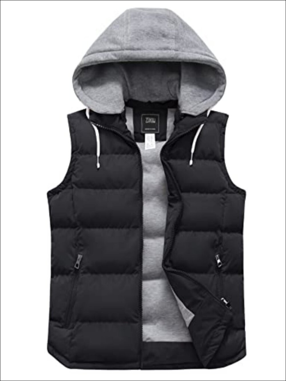 ZSHOW Women's Hooded Puffer Vest Quilted Winter Outerwear